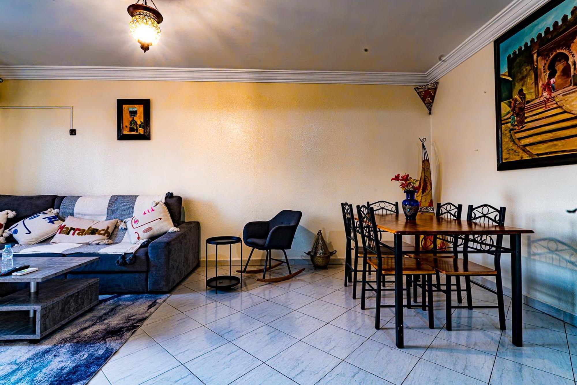 Dar Bouchra, Cozy Appartement, Centre Gueliz Marrakech Marrakesh Exterior foto